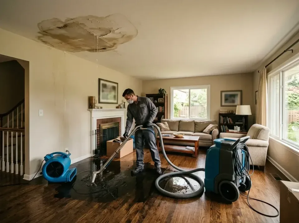 attic-pipe-burst-ceiling-drip-008 — frequently asked questions, Water Damage Restoration & Carpet Care in Greenwood, AR